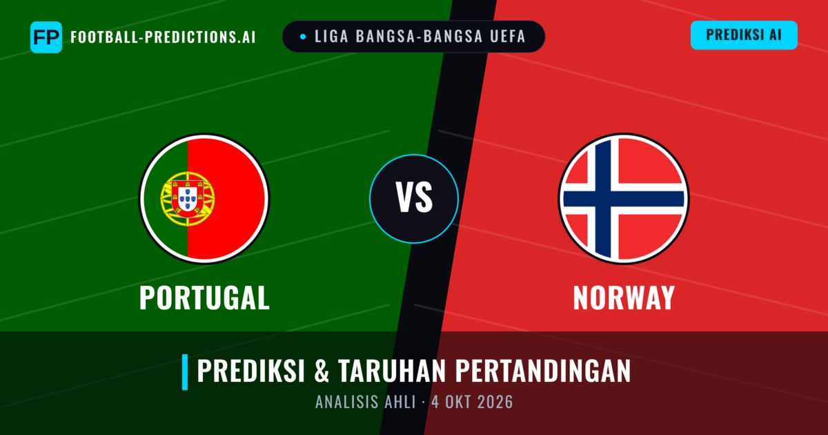 Portugal vs Norwegia — prediksi dan pratinjau pertandingan
