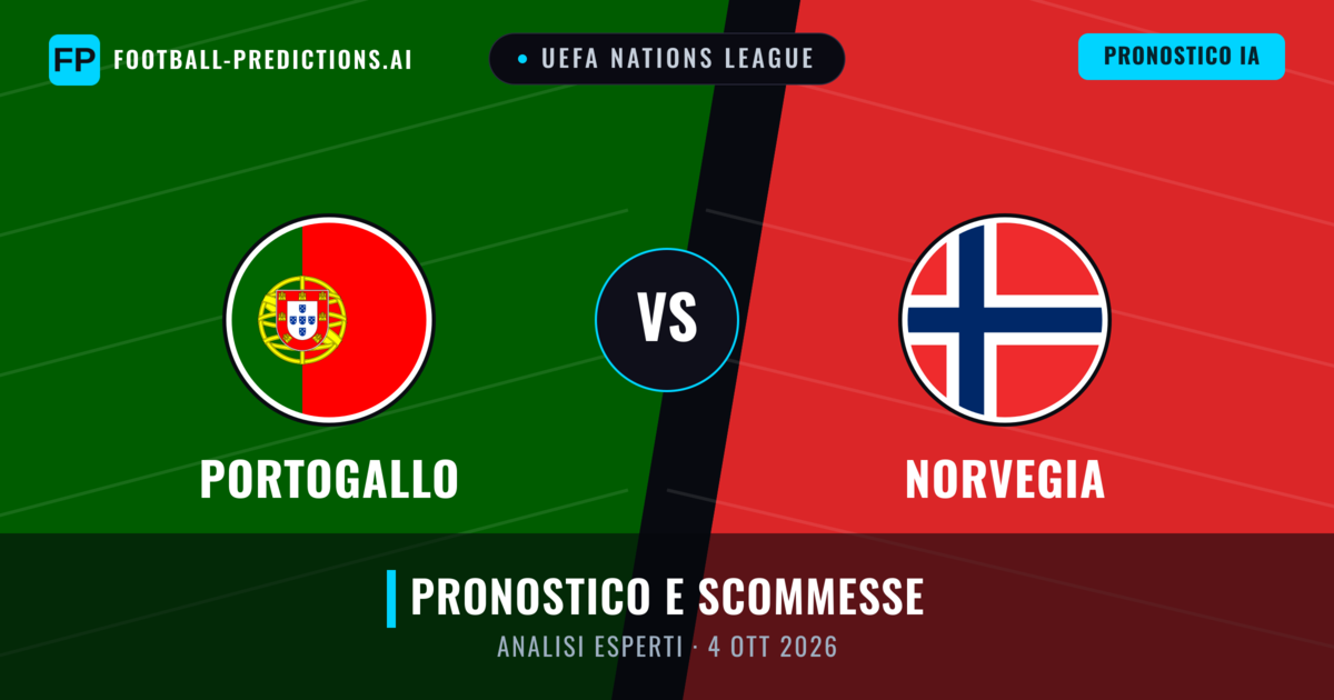 Portogallo vs Norvegia — pronostico e anteprima del match