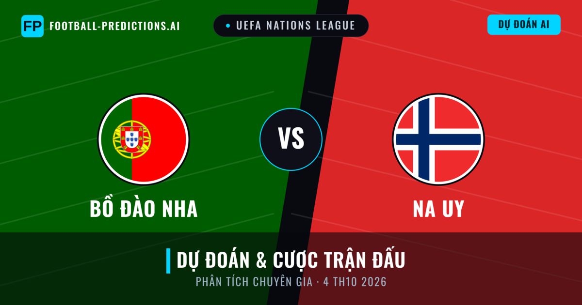 Bồ Đào Nha vs Na Uy — dự đoán và xem trước trận đấu