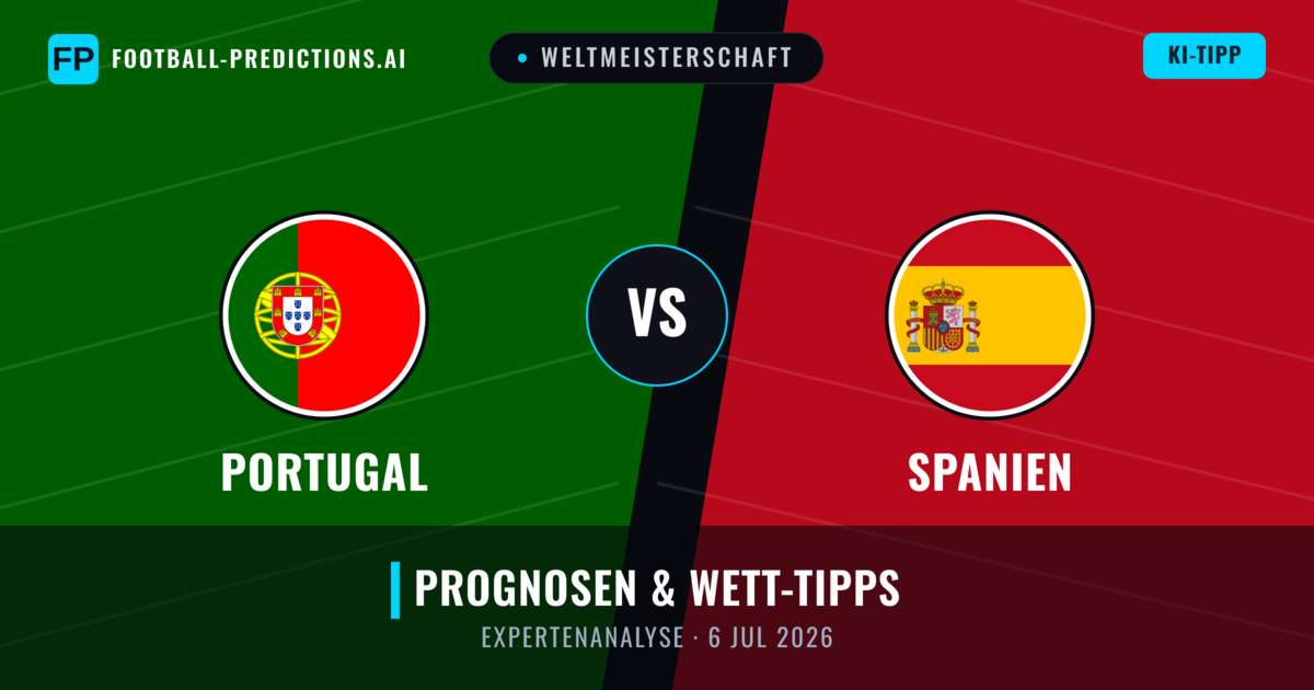 Portugal vs Spanien — Prognose und Spielvorschau