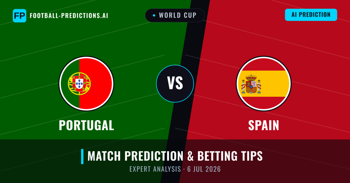 Portugal vs Spain — match prediction & preview