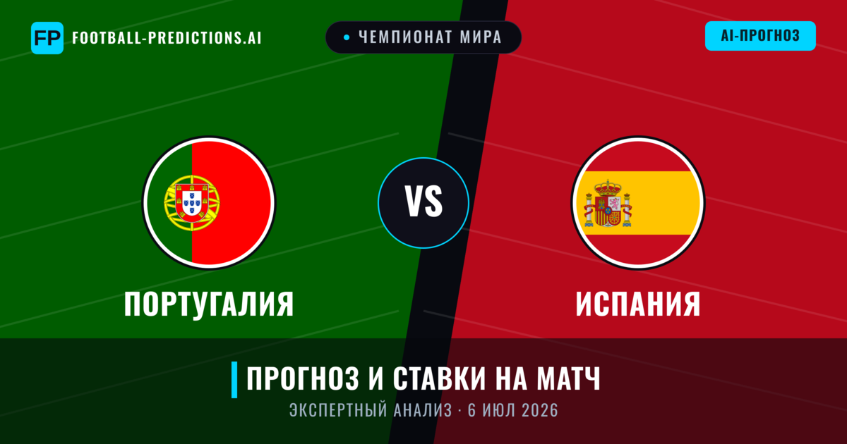 Португалия – Испания — прогноз и превью матча
