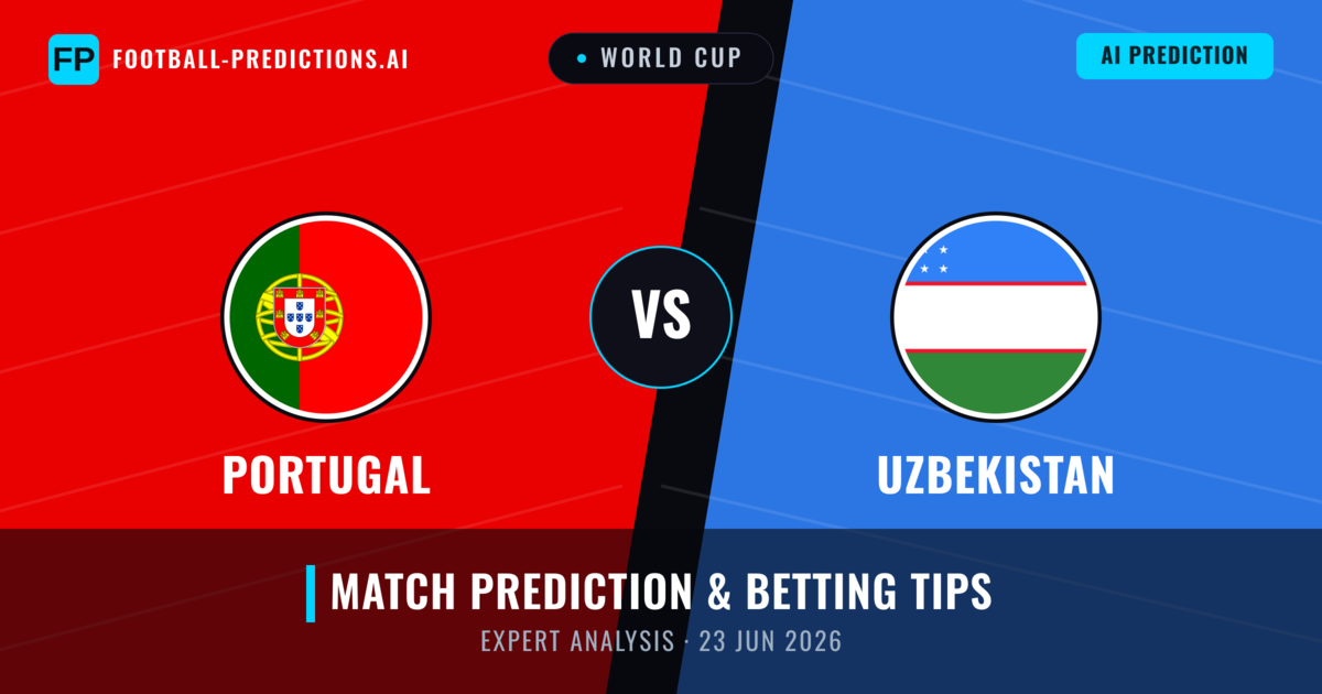 Portugal vs Uzbekistan — match prediction & preview