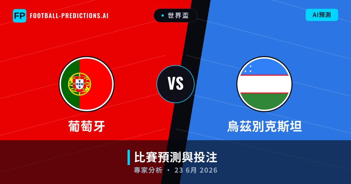 葡萄牙 vs 烏茲別克斯坦 — 比赛预测和前瞻