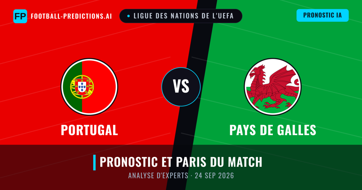 Portugal vs Pays de Galles — pronostic et avant-match