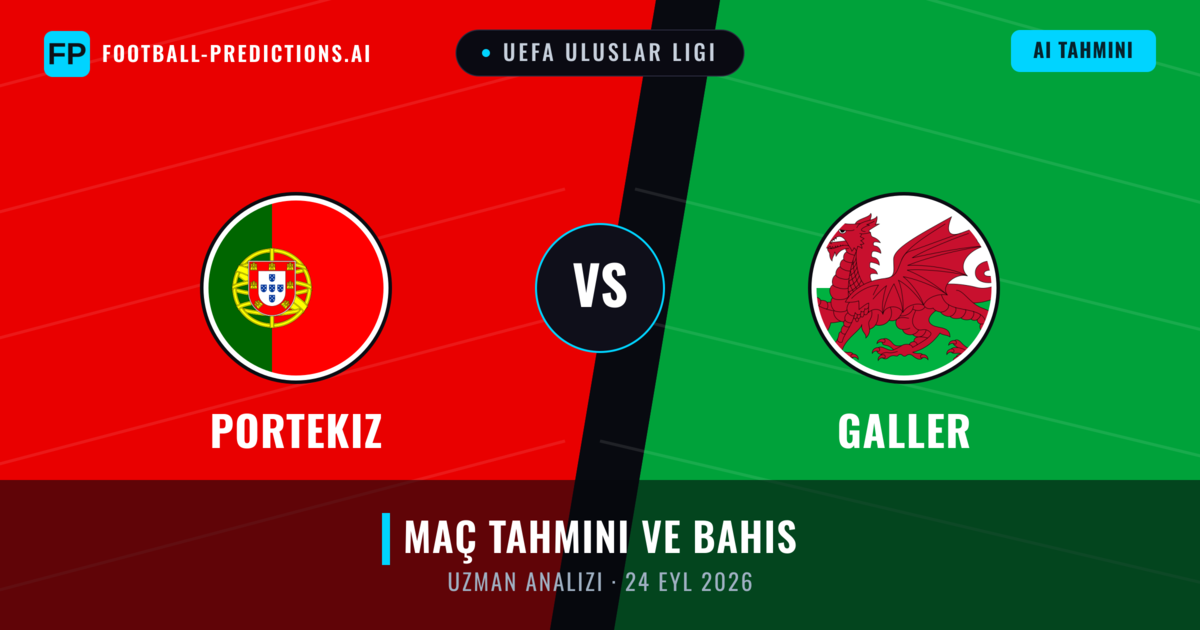Portekiz - Galler — maç tahmini ve önizleme