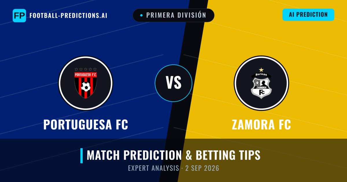 Portuguesa FC vs Zamora FC — match prediction & preview