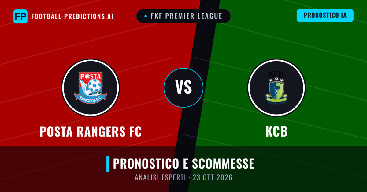 Posta Rangers FC vs KCB — pronostico e anteprima del match