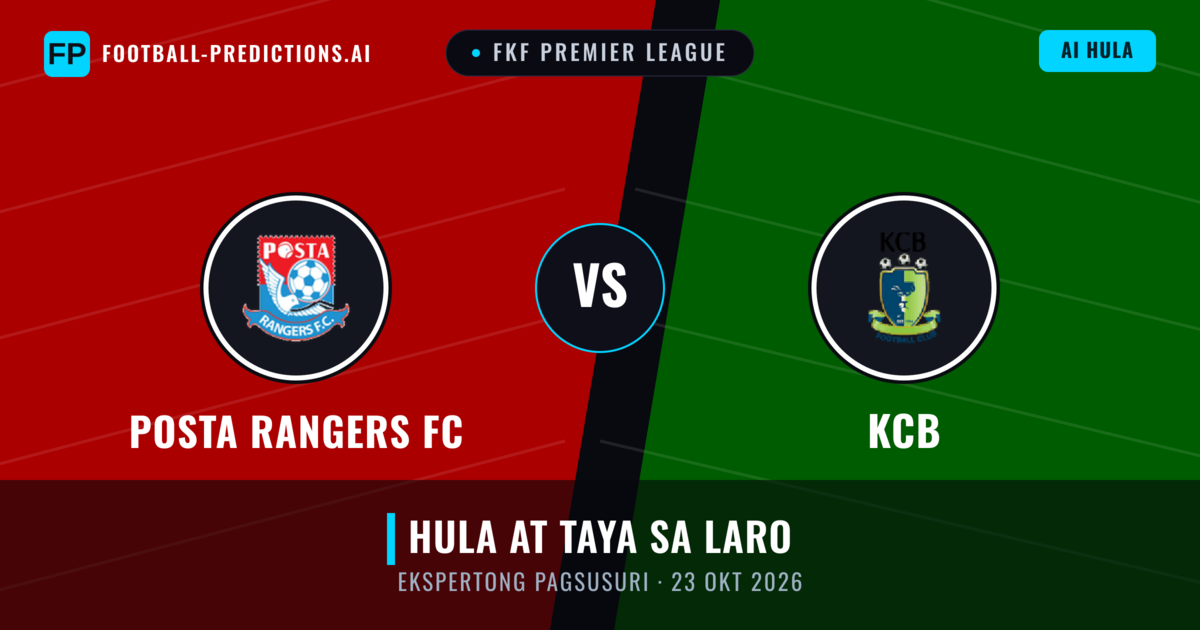 Posta Rangers FC vs KCB — hula at preview ng laban