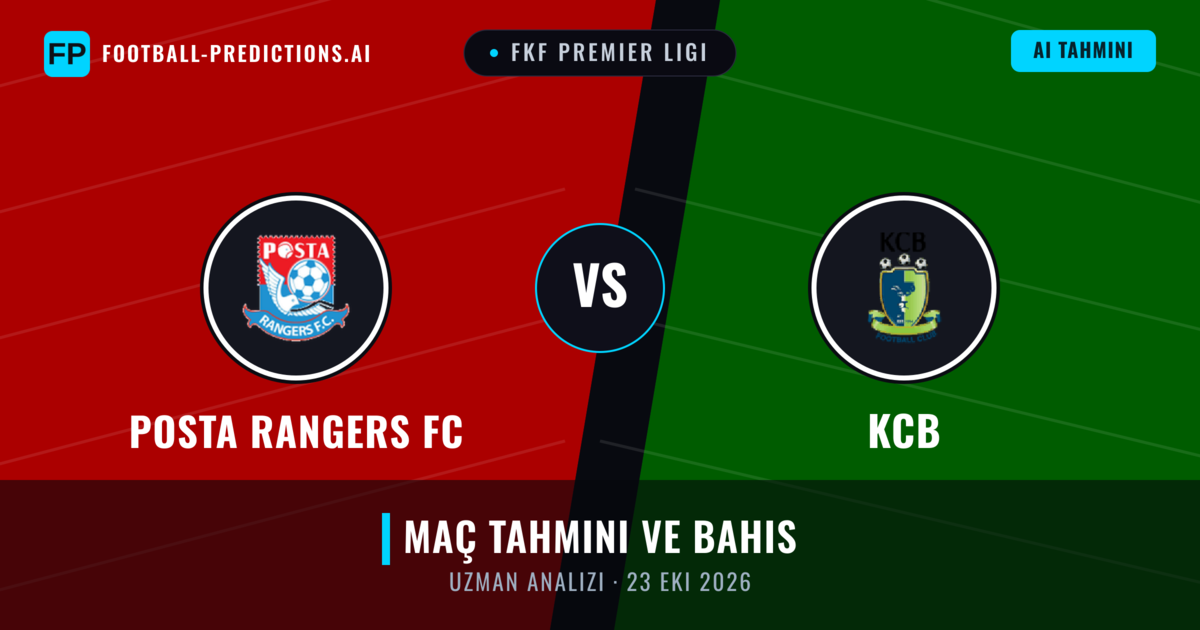 Posta Rangers FC - KCB — maç tahmini ve önizleme