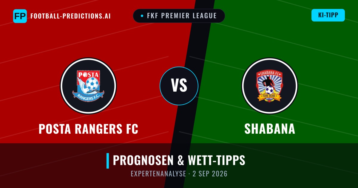 Posta Rangers FC vs Shabana — Prognose und Spielvorschau