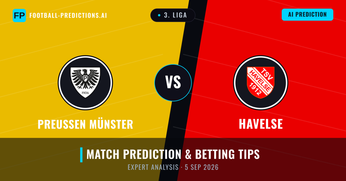 Preußen Münster vs Havelse — match prediction & preview