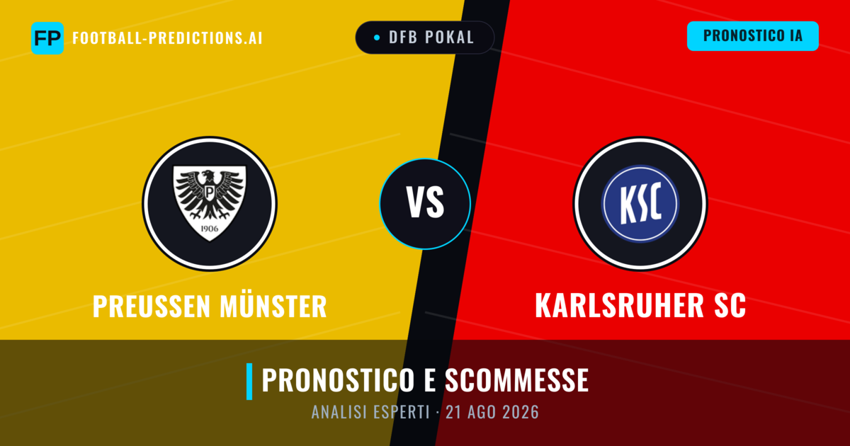 Preußen Münster vs Karlsruher SC — pronostico e anteprima del match