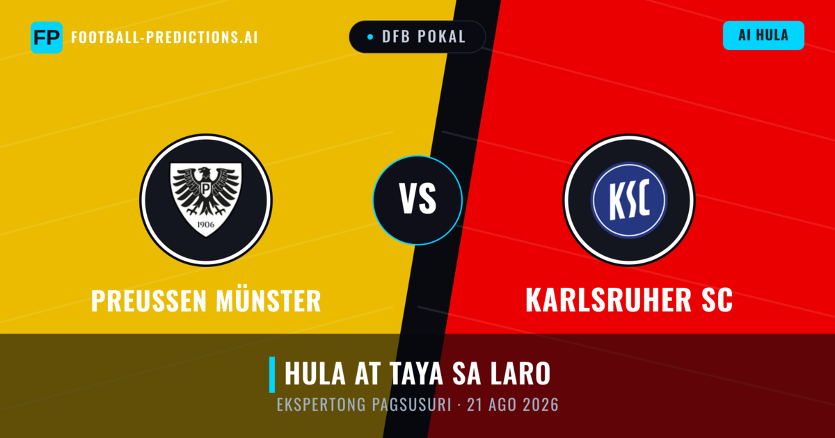 Preußen Münster vs Karlsruher SC — hula at preview ng laban