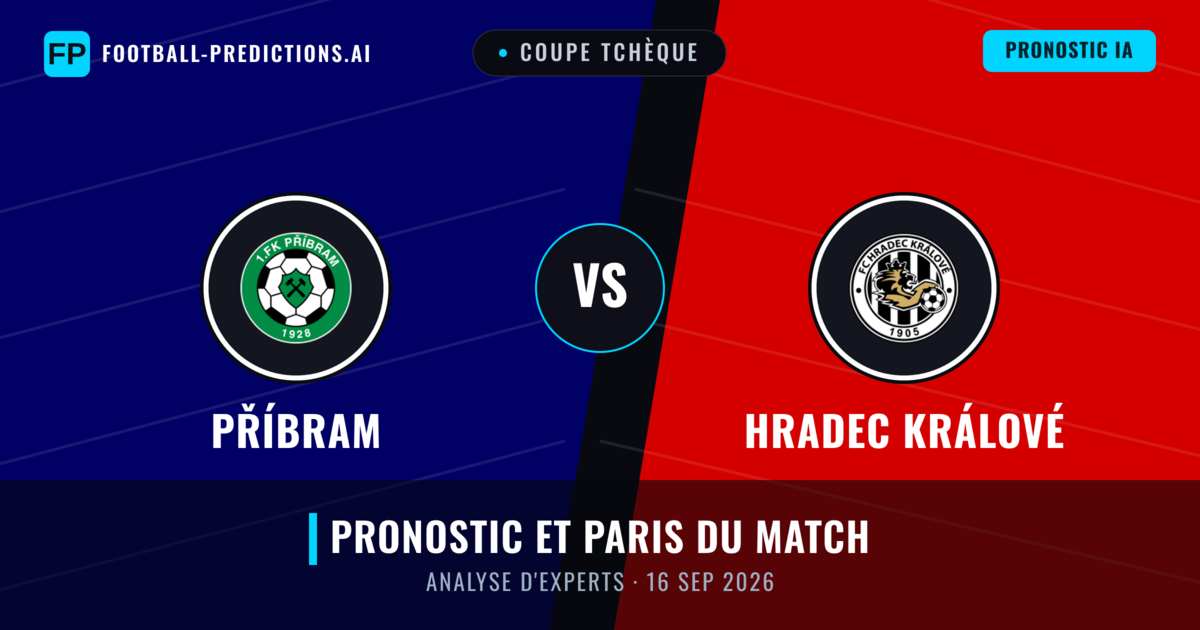 Příbram vs Hradec Králové — pronostic et avant-match