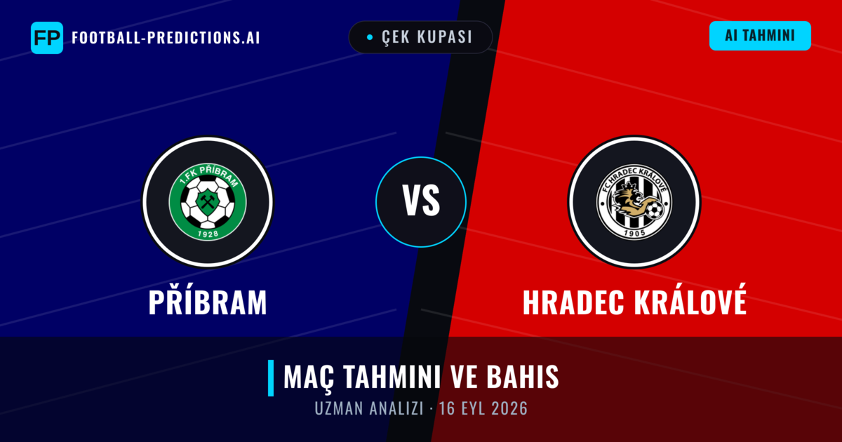 Příbram - Hradec Králové — maç tahmini ve önizleme