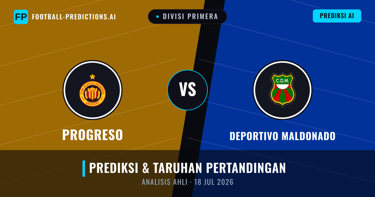 Progreso vs Deportivo Maldonado — prediksi dan pratinjau pertandingan