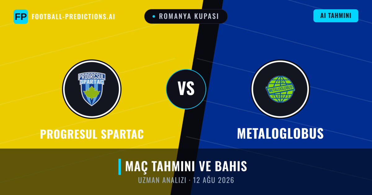 Progresul Spartac - Metaloglobus — maç tahmini ve önizleme