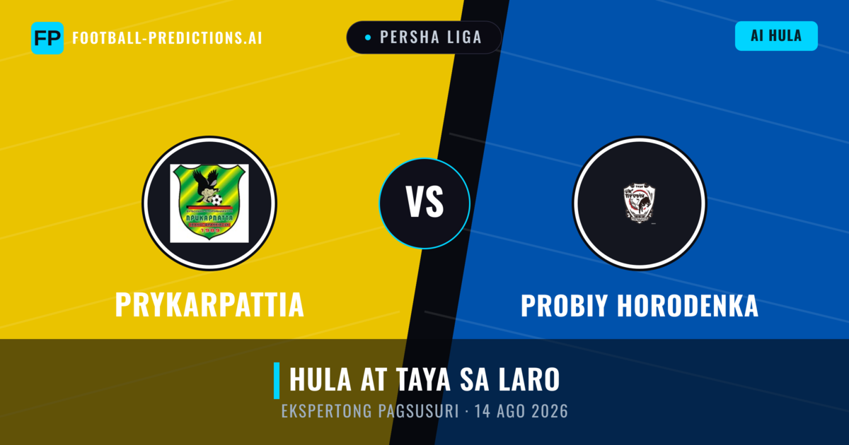 Prykarpattia vs Probiy Horodenka — hula at preview ng laban