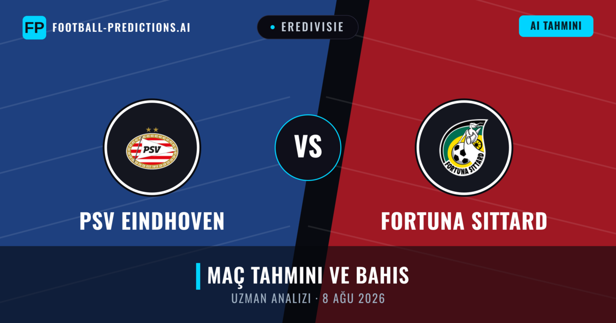 PSV Eindhoven - Fortuna Sittard — maç tahmini ve önizleme