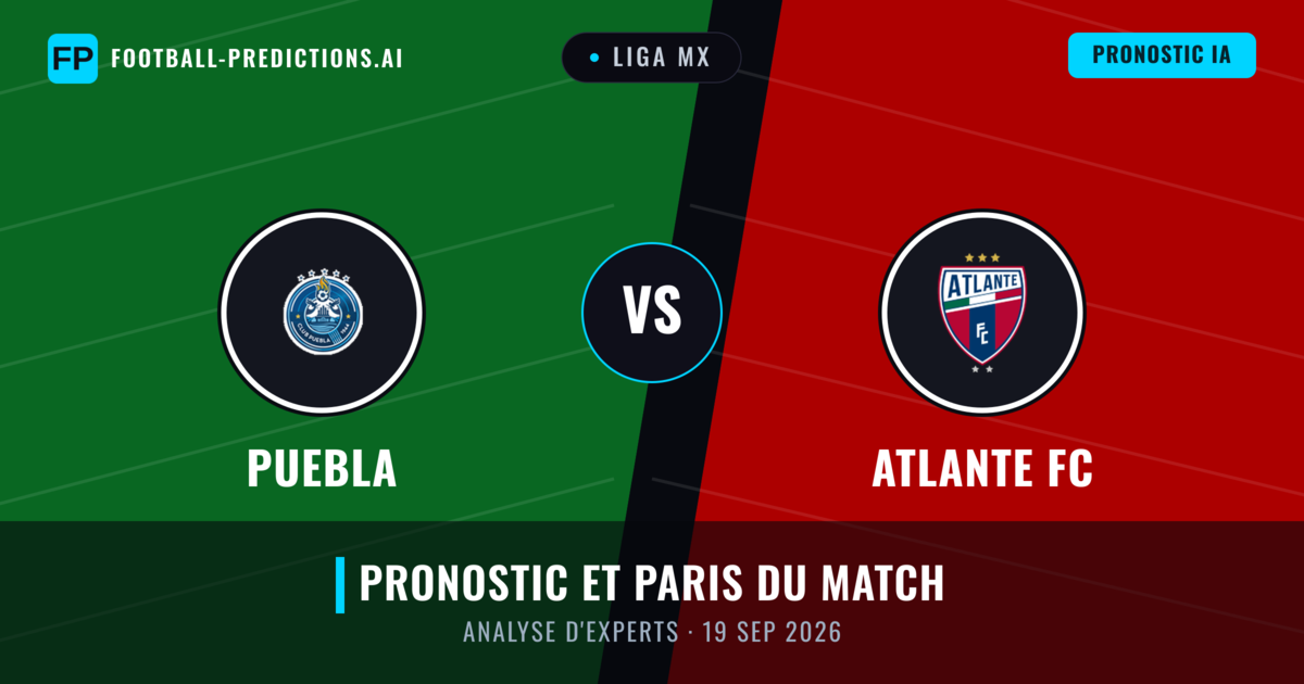 Puebla vs Atlante FC — pronostic et avant-match