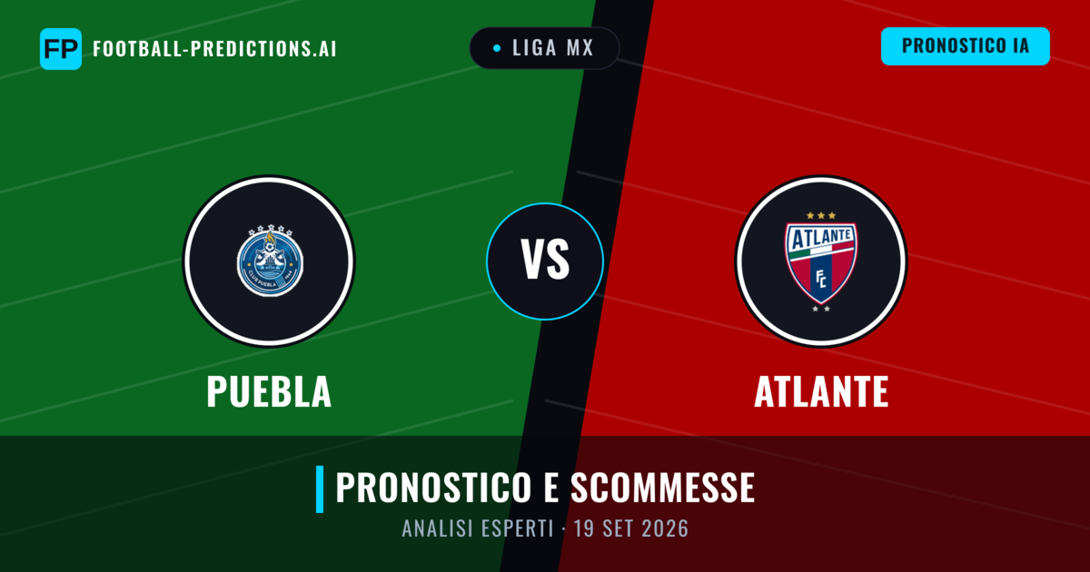 Puebla vs Atlante — pronostico e anteprima del match