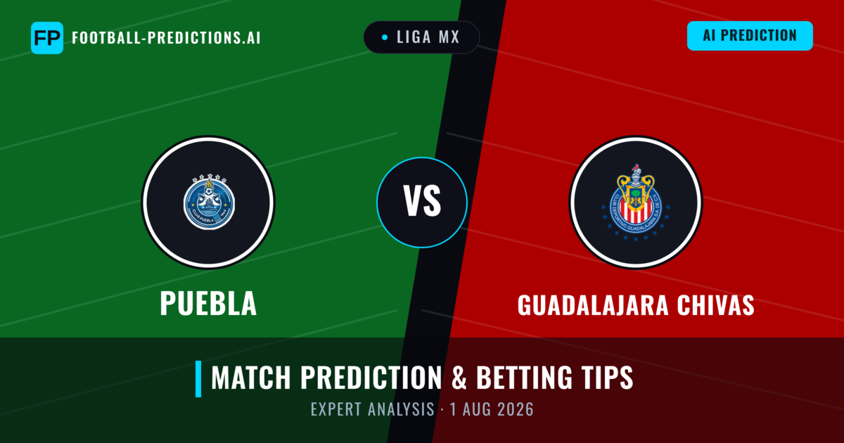 Puebla vs Guadalajara Chivas — match prediction & preview
