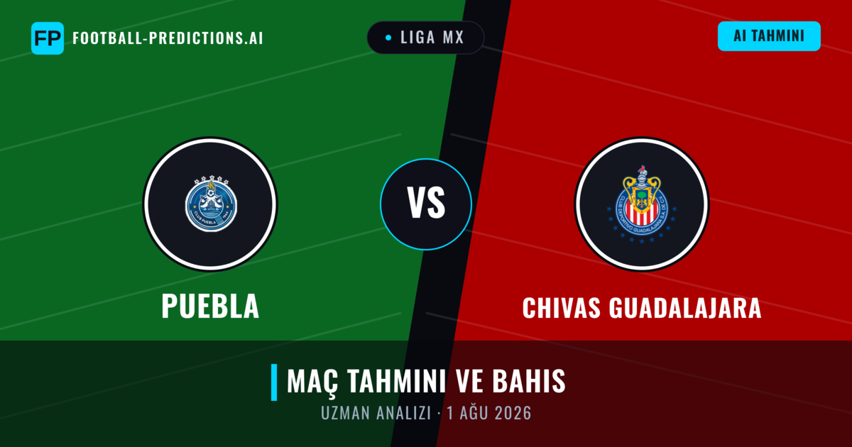Puebla - Chivas Guadalajara — maç tahmini ve önizleme