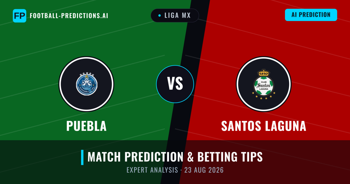 Puebla vs Santos Laguna — match prediction & preview