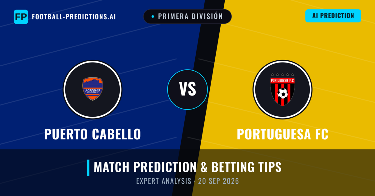 Puerto Cabello vs Portuguesa FC — match prediction & preview