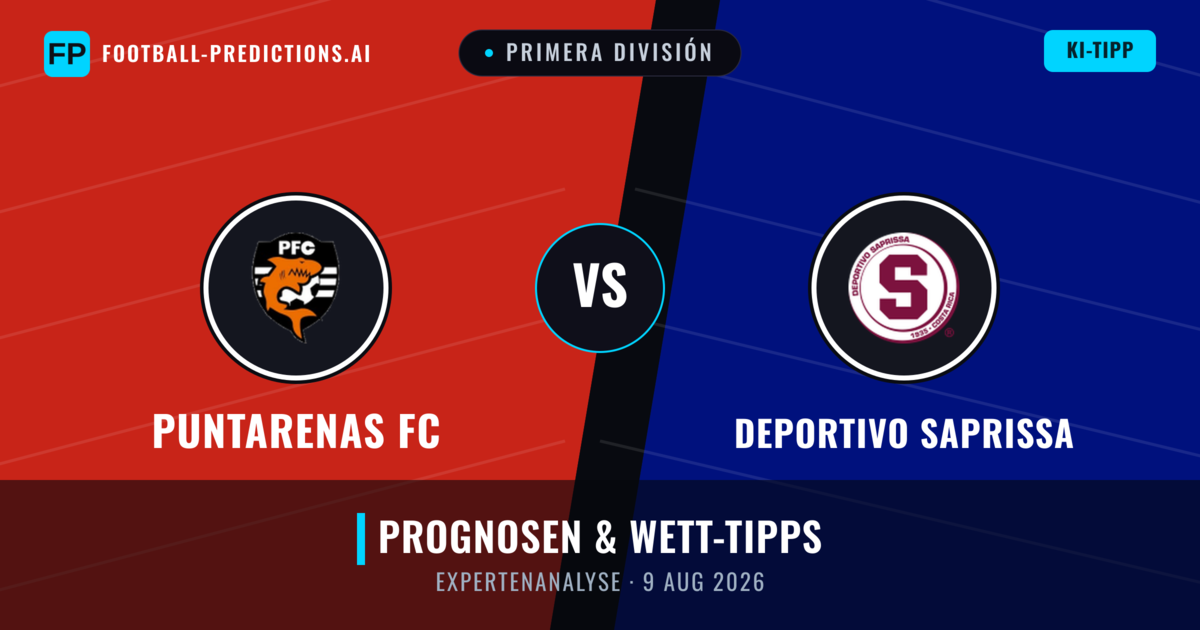 Puntarenas FC vs Deportivo Saprissa — Prognose und Spielvorschau