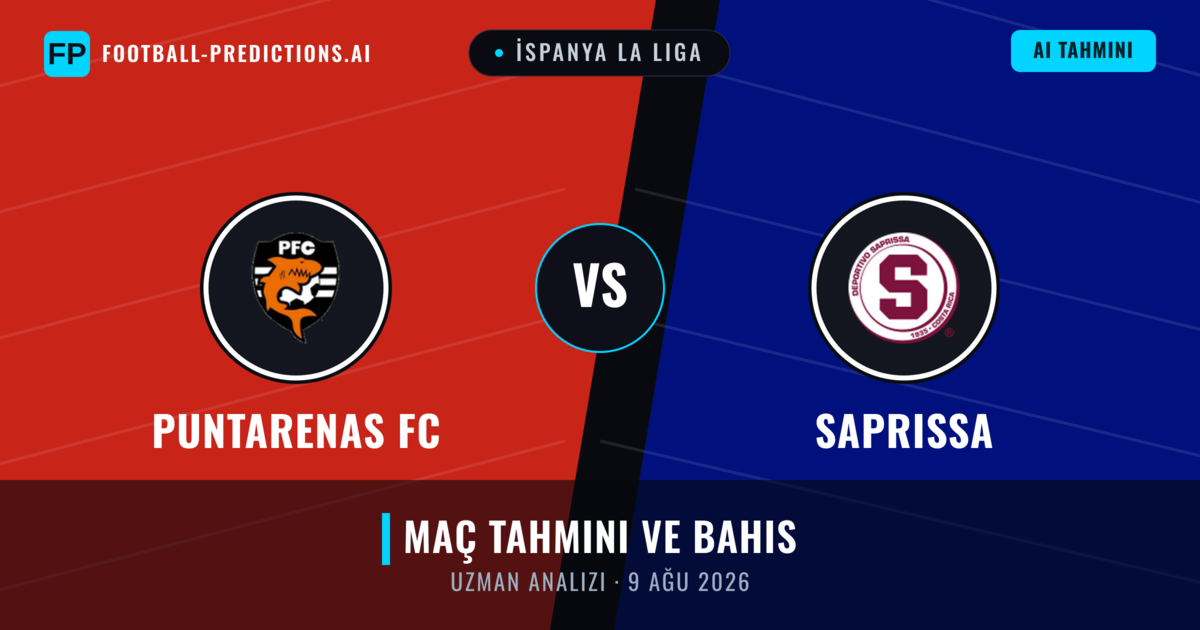Puntarenas FC - Saprissa — maç tahmini ve önizleme