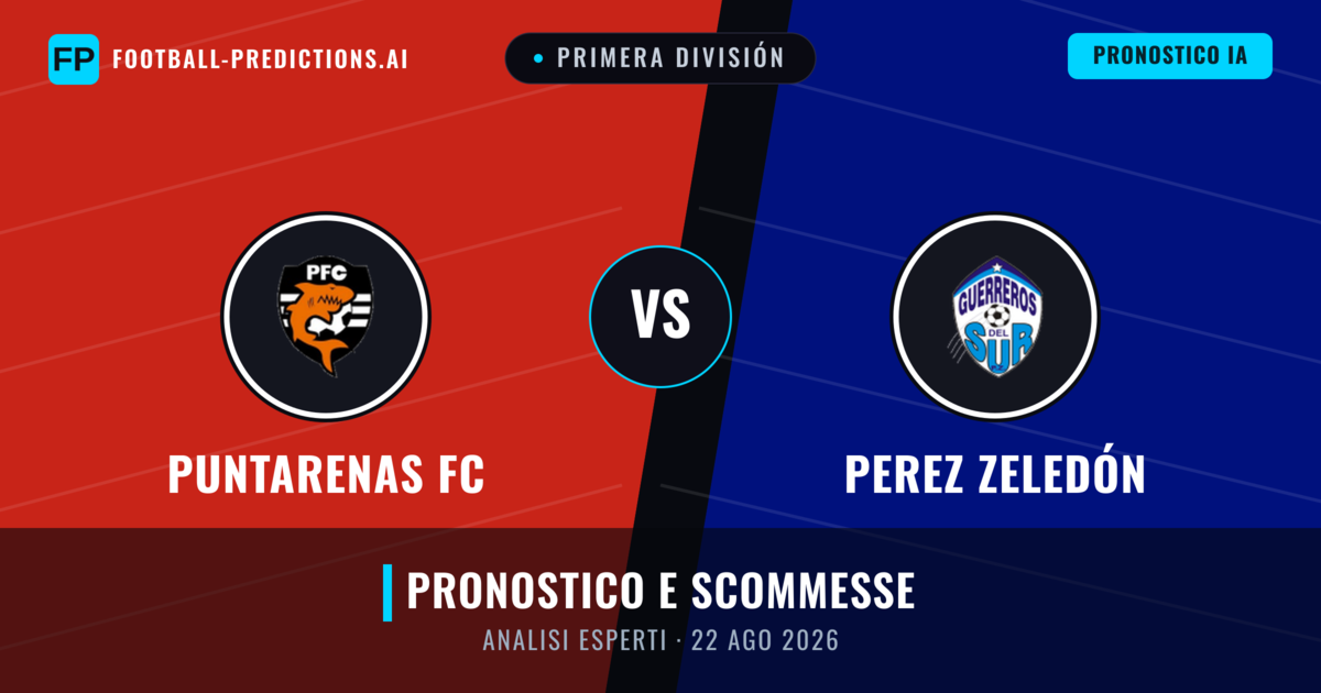 Puntarenas FC vs Perez Zeledón — pronostico e anteprima del match