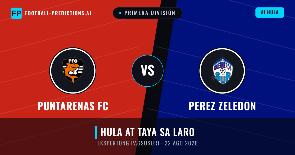 Puntarenas FC vs Perez Zeledon — hula at preview ng laban