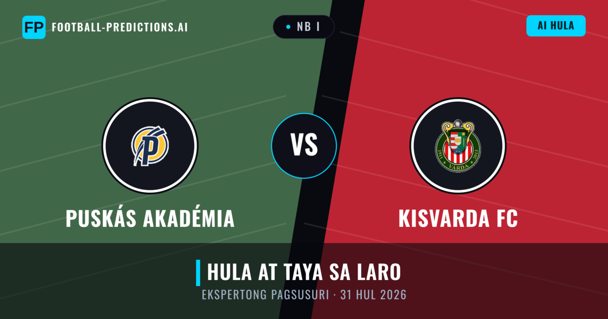 Puskás Akadémia vs Kisvarda FC — hula at preview ng laban