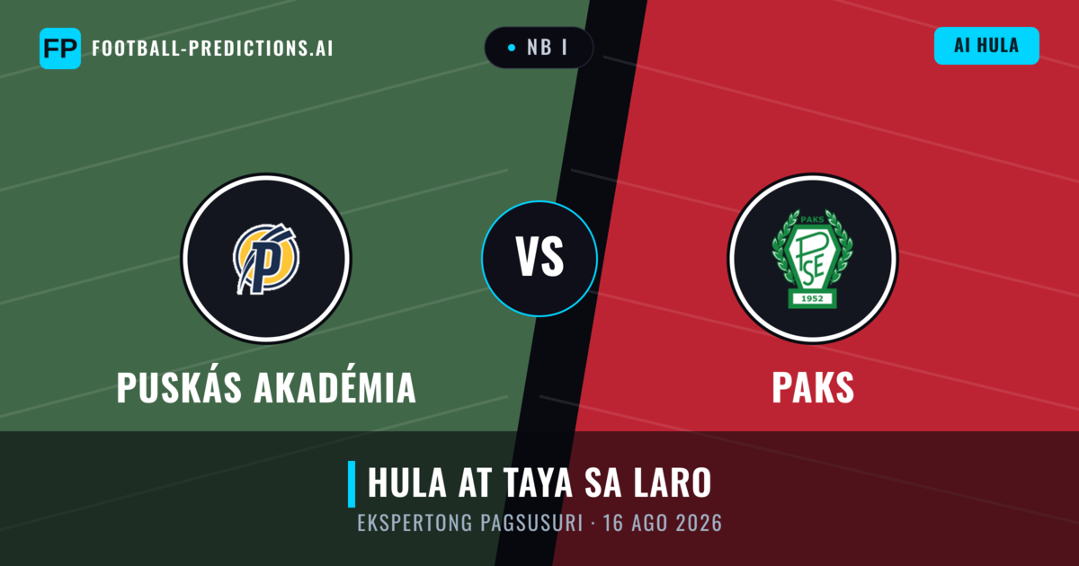 Puskás Akadémia vs Paks — hula at preview ng laban
