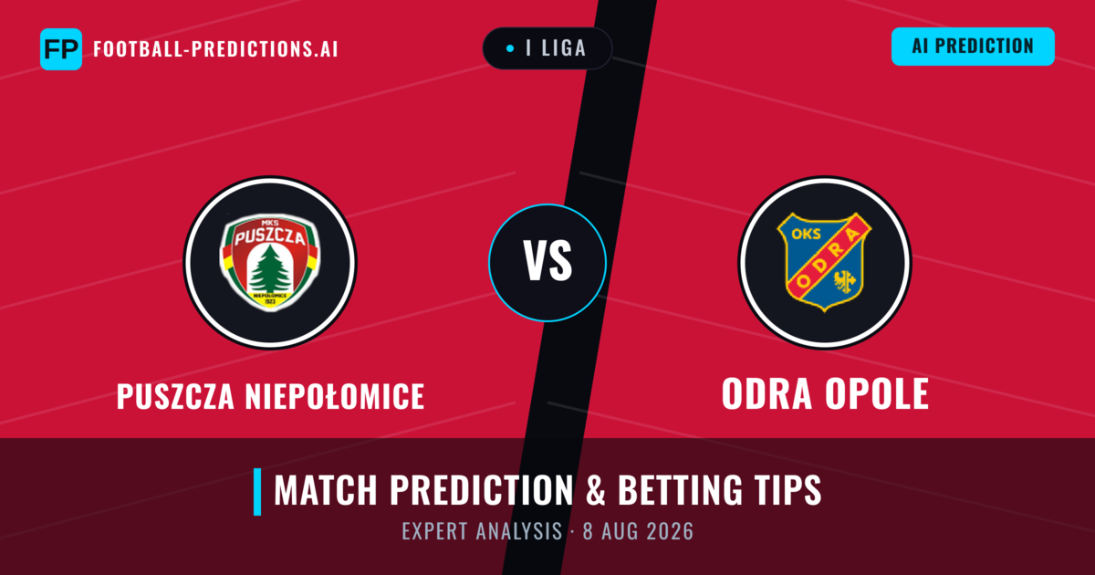 Puszcza Niepołomice vs Odra Opole — match prediction & preview
