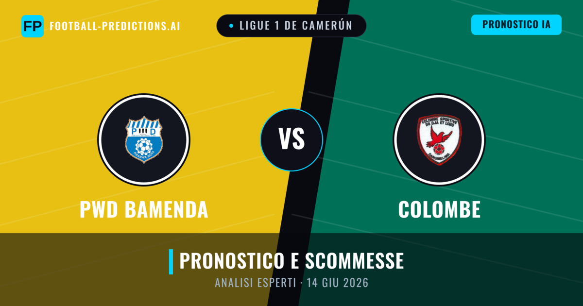 PWD Bamenda vs Colombe — pronostico e anteprima del match