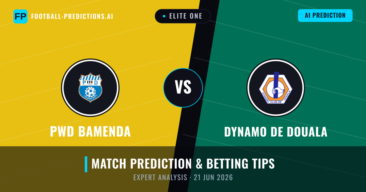 PWD Bamenda vs Dynamo de Douala — match prediction & preview