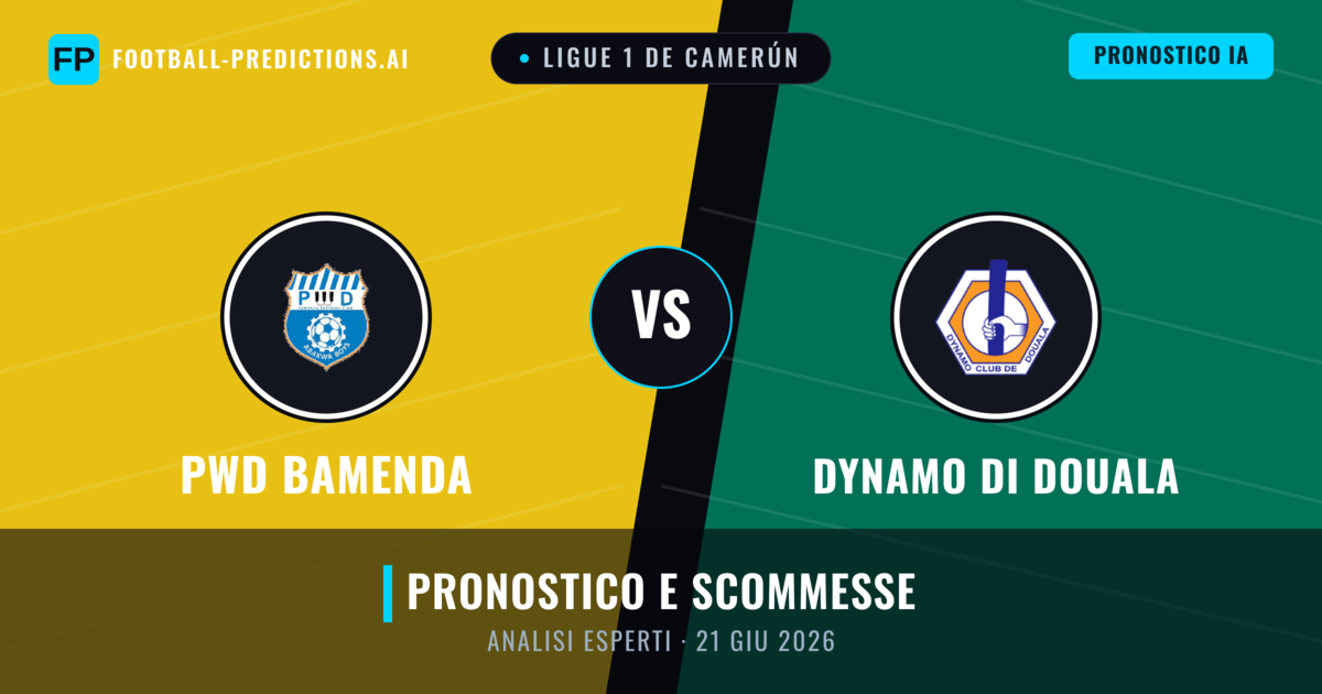 PWD Bamenda vs Dynamo di Douala — pronostico e anteprima del match