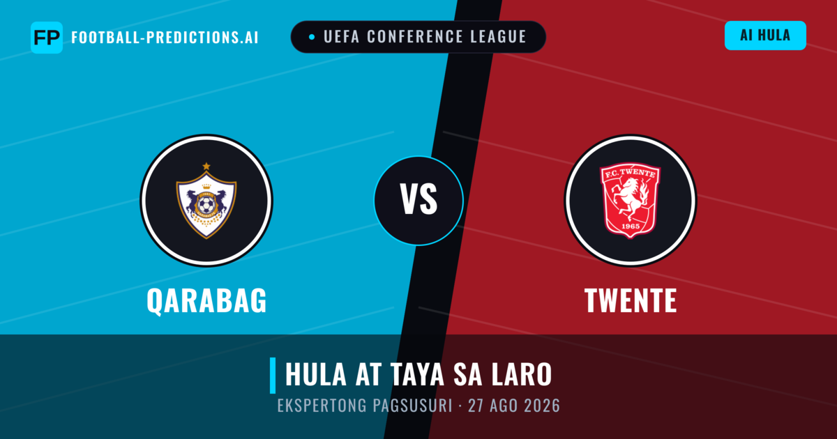 Qarabag vs Twente — hula at preview ng laban
