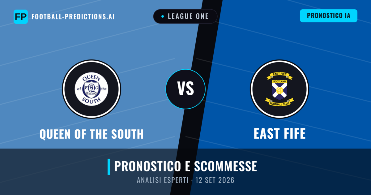 Queen of the South vs East Fife — pronostico e anteprima del match