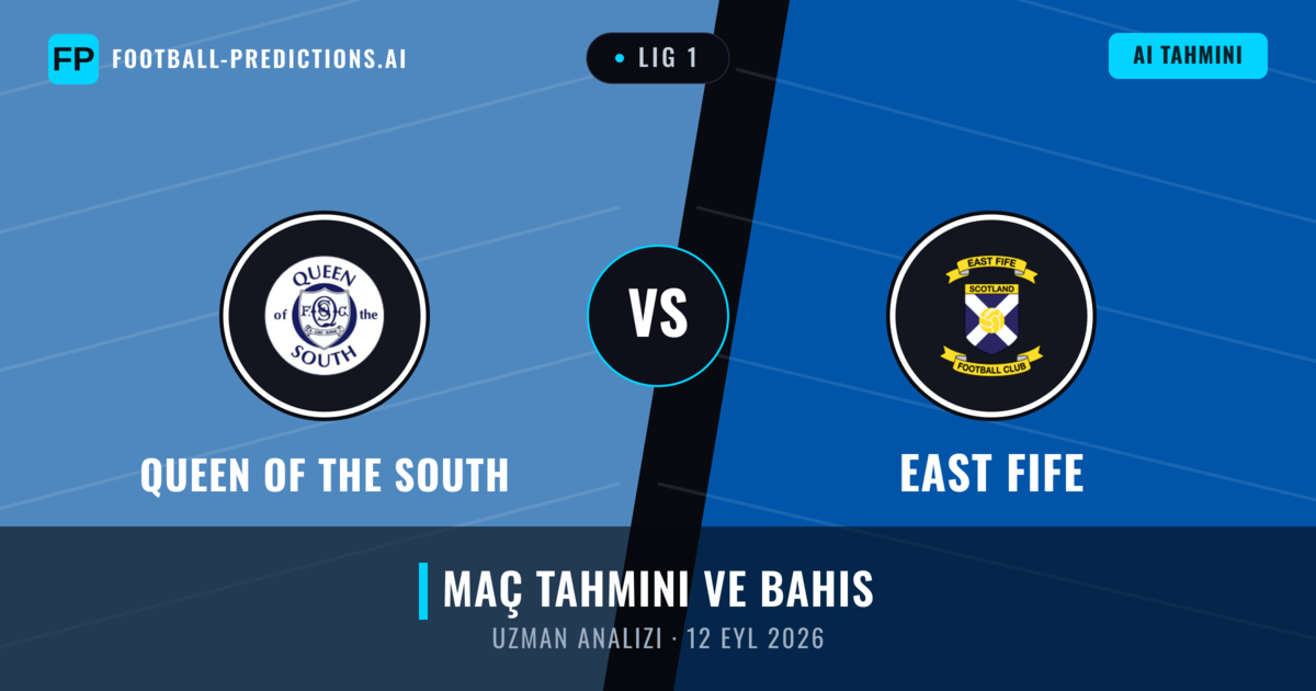 Queen of the South - East Fife — maç tahmini ve önizleme