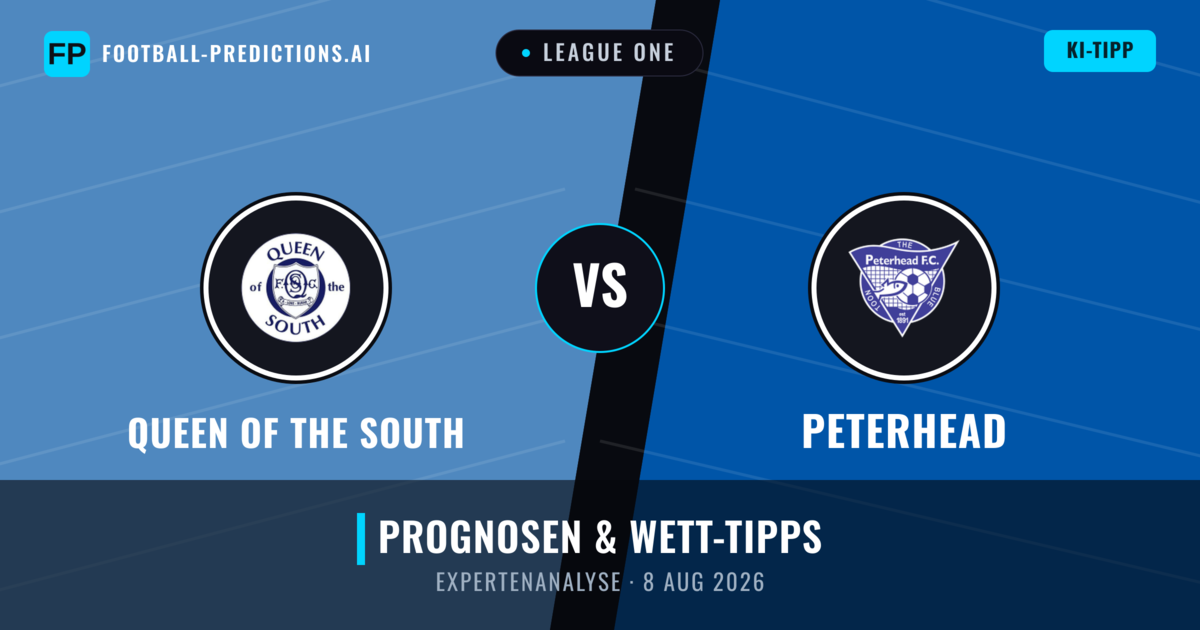 Queen of the South vs Peterhead — Prognose und Spielvorschau