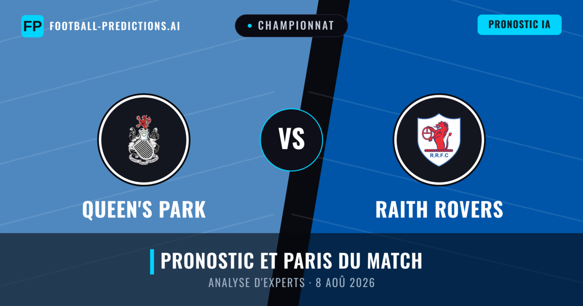 Queen's Park vs Raith Rovers — pronostic et avant-match