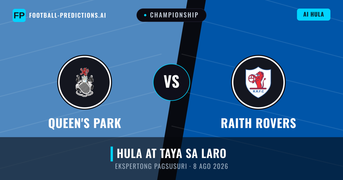 Queen's Park vs Raith Rovers — hula at preview ng laban