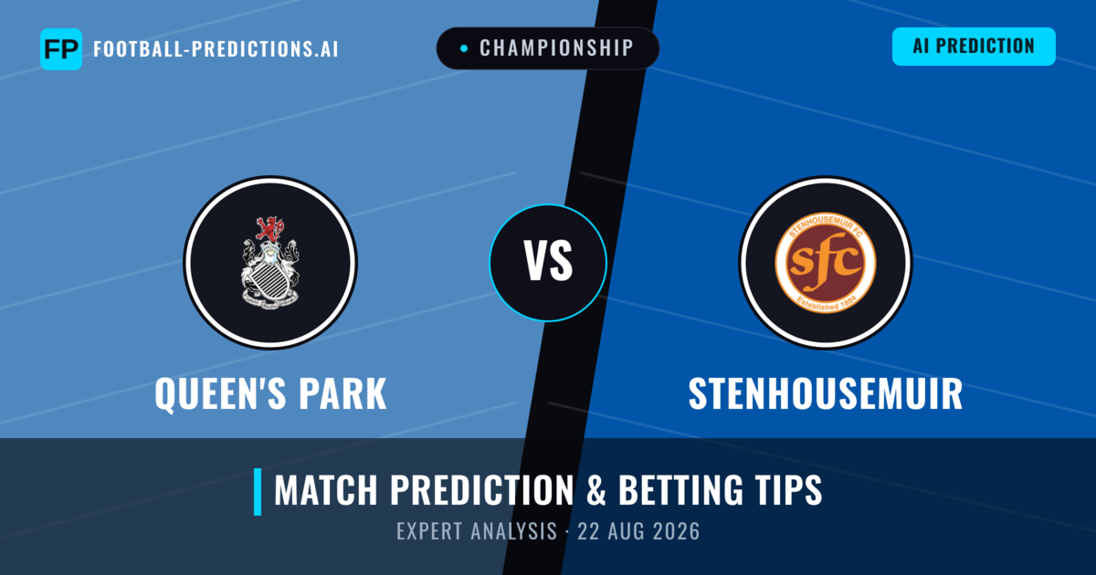 Queen's Park vs Stenhousemuir — match prediction & preview