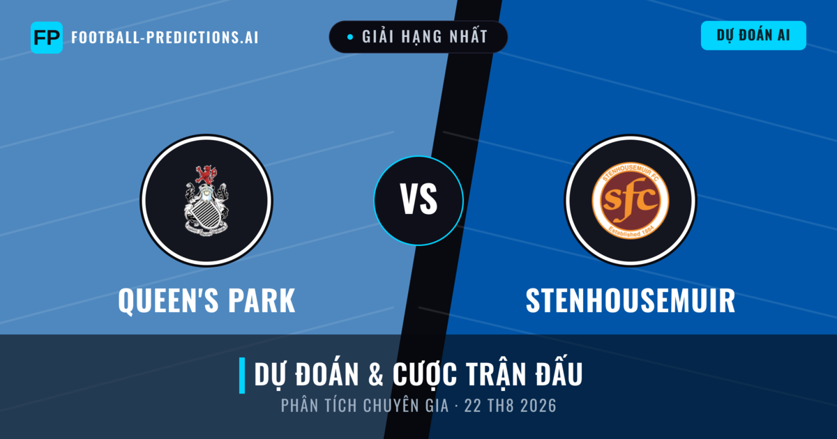 Queen's Park vs Stenhousemuir — dự đoán và xem trước trận đấu
