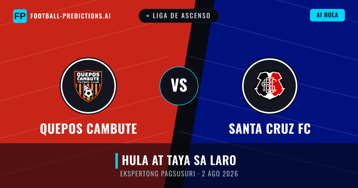 Quepos Cambute vs Santa Cruz FC — hula at preview ng laban