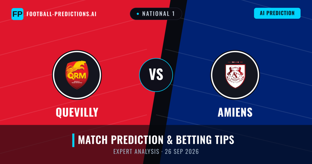 Quevilly vs Amiens — match prediction & preview